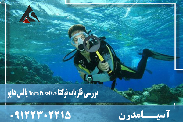 بررسی فلزیاب نوکتا Nokta PulseDive پالس دایو 09122302215